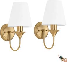 Arandelas De Parede Reguláveis a Bateria De Ouro, Recarregáveis, Sem Fio, De Latão