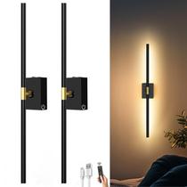 Arandelas Recarregáveis iThird 80 cm 10000mAh Preto Conjunto