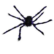 Aranha Gigante Roxa 70x17cm Decoração De Halloween Aranha Gigante Roxa 70x17cm Decoração De Halloween