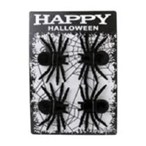 Aranha Kit Decoração Halloween - 04 unid