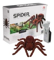 Aranha Robô Controle Remoto Anda E Mexe As Patas Pilha