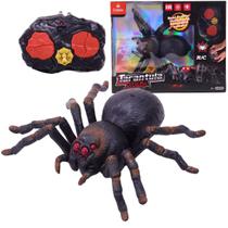 Aranha Tarantula de Controle Remoto Preta CBS0538 - Castela Aranha Tarantula de Controle Remoto Preta CBS0538 - Castela