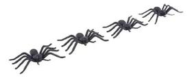 Aranhas Assustadoras Decorativas Halloween Kit C/12 Unid Aranhas Assustadoras Decorativas Halloween Kit C/12 Unid