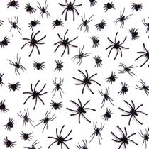 Aranhas de plástico JIALWEN 120 peças realistas, 3 tamanhos, Halloween Aranhas de plástico JIALWEN 120 peças realistas, 3 tamanhos, Halloween