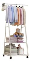 Arara Cabideiro P/ Roupa Armário Cabides Sapateira Multiuso