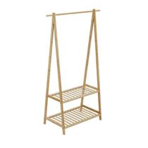 Arara De Bambu Ripada Com 2 Prateleiras - Oikos