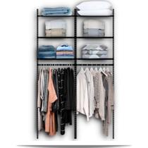 Arara de parede plus - 1,30 Smart Black Arara de parede plus - 1,30 Smart Black