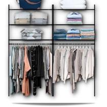 Arara de parede plus - 1,90 Smart Black Arara de parede plus - 1,90 Smart Black