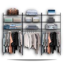 Arara de parede plus - 2,80 Smart Black Arara de parede plus - 2,80 Smart Black