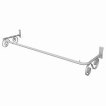 Arara de Parede Vintage 1,00 Metro Organização de Quartos Closets Armários e Loja - Branca Arara de Parede Vintage 1,00 Metro Organização de Quartos Closets Armários e Loja - Branca