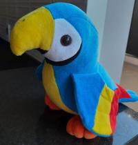 Arara de pelúcia infantil decoração festa