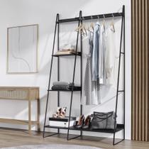 Arara de Roupas em Aço Begônia CabeCasa MadeiraOriginals