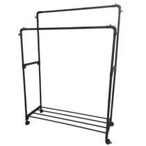 Arara Dupla Cabideiro Sapateira Blusa Roupa Sapato Tenis Sandalia Bolsa Chapeu Quarto Closet Loja Organizaçao Multiuso Rodinhas Apartamento Casa Arara Dupla Cabideiro Sapateira Blusa Roupa Sapato Tenis Sandalia Bolsa Chapeu Quarto Closet Loja Organizaçao Multiuso Rodinhas Apartamento Casa