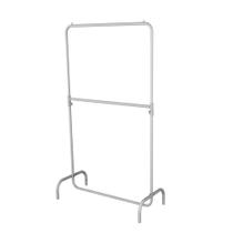 Arara Dupla De Roupa Cabideiro De Chão 80CM - Loja- Closets