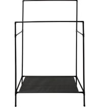 Arara Dupla Roupa Cabideiro Guarda Sapateira Prateleira