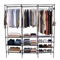 Arara Expositora Grande 3 Divisórias Armario Aberto Closet - Castela Arara Expositora Grande 3 Divisórias Armario Aberto Closet - Castela