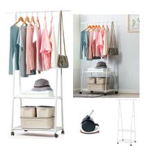 Arara Guarda Roupas Sapatos Cabideiro Sapateira Organizaçao Com Roda Multifunçoes Prateleiras Closet Casa Lavanderia Arara Guarda Roupas Sapatos Cabideiro Sapateira Organizaçao Com Roda Multifunçoes Prateleiras Closet Casa Lavanderia