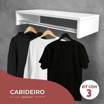 Arara Organizador De Roupa Cabideiro Parede Suspenso