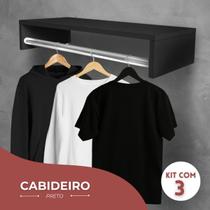 Arara Organizador De Roupa Cabideiro Parede Suspenso