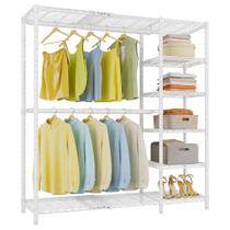 Arara para Closet VIPEK X2 Ajustável 99-142 cm Branca