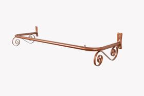 Arara para Roupas de Parede Vintage Rose de 1,20m Arara para Roupas de Parede Vintage Rose de 1,20m