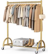 Arara para Roupas MISSLO Reforçada 109x38x168 cm Dourada