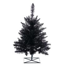 Árbol de Navidad Abeto Negro Vickerman 90 cm Sin Iluminar Decoración Interior