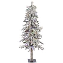 Árbol de Navidad Alpino Nevado Vickerman 1,2 m con Luces Árbol de Navidad Alpino Nevado Vickerman 1,2 m con Luces