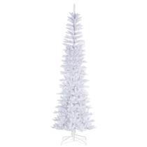Árbol de Navidad Vickerman Blanco tipo Lápiz 6.5 pies x 28 cm Sin Luces Árbol de Navidad Vickerman Blanco tipo Lápiz 6.5 pies x 28 cm Sin Luces