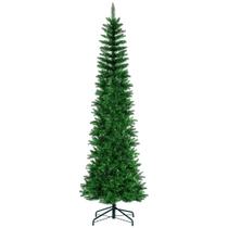 Árbol de Navidad Vickerman Verde de Espumillón Perfil Lápiz 2.6 m
