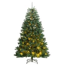 Árbol de Navidad vidaXL Verde 7ft/210cm con 300 Luces LED Árbol de Navidad vidaXL Verde 7ft/210cm con 300 Luces LED
