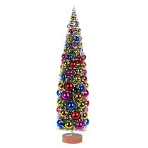 Árbol de Navidad Vintage Vickerman de 24 pulgadas para mesa con adornos