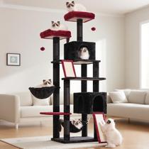 Árbol para Gatos Gitelsnour GCT032BR para Gatos de Interior 180 cm de Alto Árbol para Gatos Gitelsnour GCT032BR para Gatos de Interior 180 cm de Alto