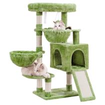 Árbol para Gatos Hey-brother MPJ006SGR para Gatos de Interior Verde