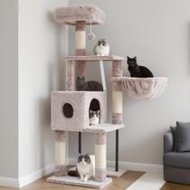 Árbol para Gatos Heybly Muchroom HCT200SMU 125 cm Tubo de Acero Árbol para Gatos Heybly Muchroom HCT200SMU 125 cm Tubo de Acero