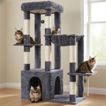 Árbol para Gatos Heybly Resistente para Gatos de Interior con Poste Rascador Árbol para Gatos Heybly Resistente para Gatos de Interior con Poste Rascador