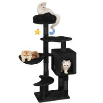 Árbol para Gatos Meecal Gótico Negro Para Gatitos y Gatos Pequeños