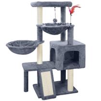 Árbol para Gatos Tuaoeef con Condo, Dos Hamacas y Rascador