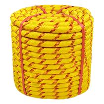 Arborist Rope Glfcai Climbing 3/4 polegadas x 200 pés poliéster amarelo Arborist Rope Glfcai Climbing 3/4 polegadas x 200 pés poliéster amarelo