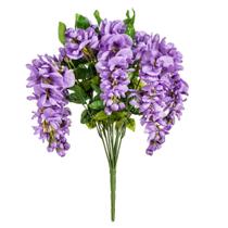 Arbusto Artificial de Lavanda y Glicina Vickerman 48 cm para Interiores
