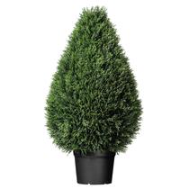 Arbusto Artificial en Maceta de Cedro Forma de Lágrima 36 cm - Vickerman Arbusto Artificial en Maceta de Cedro Forma de Lágrima 36 cm - Vickerman