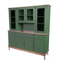 Arca com Oratório - 4 Portas Vidro - Pés Luiz XV - Medida 205 x 192cm - Tommy Desing