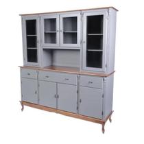 Arca com Oratório - 4 Portas Vidro - Pés Luiz XV - Medida 205 x 192cm - Tommy Desing Arca com Oratório - 4 Portas Vidro - Pés Luiz XV - Medida 205 x 192cm - Tommy Desing