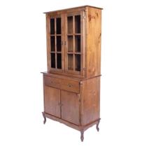 Arca com Oratório Cruzeta - 4 Portas - Pés Luiz XV - Medida 205 x 100 cm - Tommy Desing