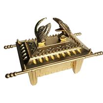 Arca da Aliança Dourada Média - 14cm - 1 Unidade - Réplica de Alta Qualidade Arca da Aliança Dourada Média - 14cm - 1 Unidade - Réplica de Alta Qualidade