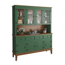 Arca e Oratório 8 Portas e 4 Gavetas - Madeira Maciça