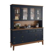 Arca e Oratório 8 Portas e 4 Gavetas - Madeira Maciça