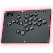 Arcade Stick GuileKeys GK-21 Sem Alavanca com 21 Botões RGB Arcade Stick GuileKeys GK-21 Sem Alavanca com 21 Botões RGB