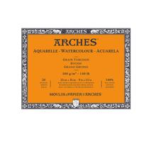Arches Aquarela 300g txt.Rugoso 23x31cm 20fls
