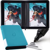 Archivador de cómics D DACCKIT modelo A turquesa para 24 cómics